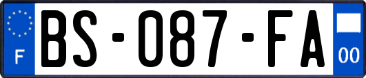 BS-087-FA