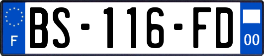 BS-116-FD
