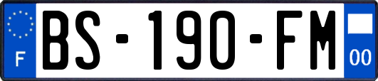 BS-190-FM