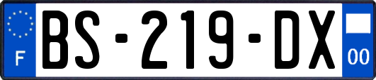 BS-219-DX