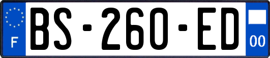 BS-260-ED