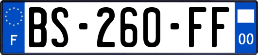 BS-260-FF