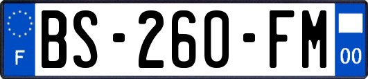 BS-260-FM