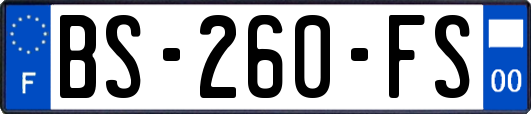 BS-260-FS