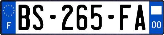 BS-265-FA