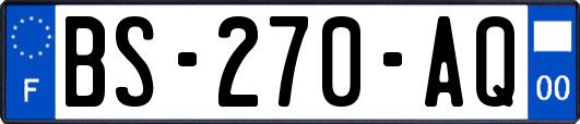 BS-270-AQ