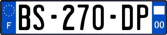 BS-270-DP