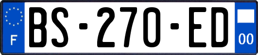 BS-270-ED