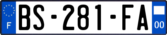 BS-281-FA