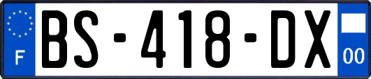 BS-418-DX