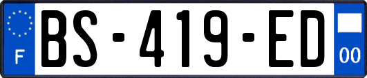 BS-419-ED