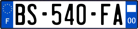 BS-540-FA