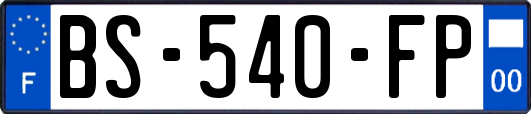 BS-540-FP