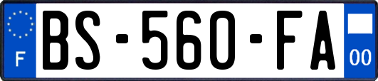 BS-560-FA