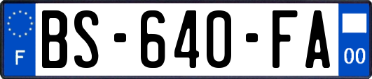 BS-640-FA