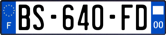 BS-640-FD