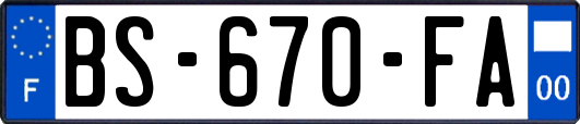 BS-670-FA