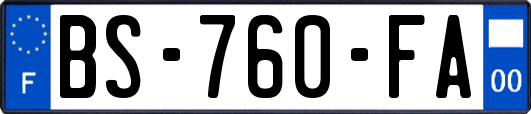 BS-760-FA