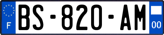 BS-820-AM