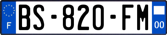 BS-820-FM