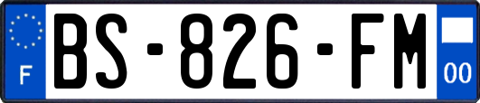 BS-826-FM