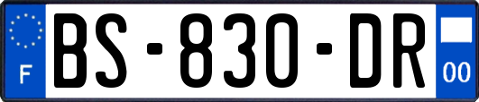 BS-830-DR