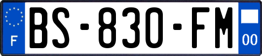 BS-830-FM