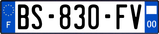 BS-830-FV
