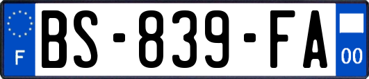 BS-839-FA