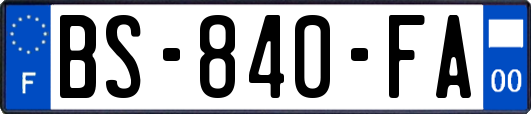 BS-840-FA