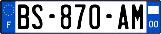 BS-870-AM