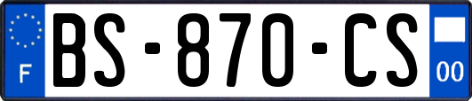 BS-870-CS