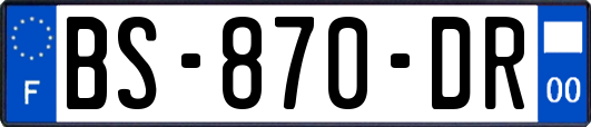 BS-870-DR