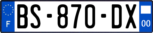 BS-870-DX