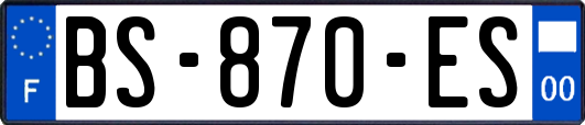 BS-870-ES