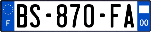 BS-870-FA