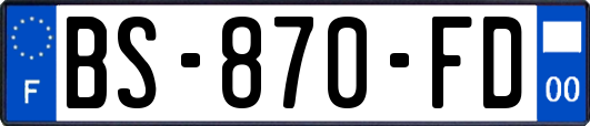 BS-870-FD