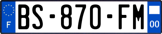 BS-870-FM