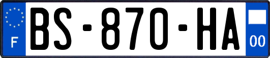 BS-870-HA