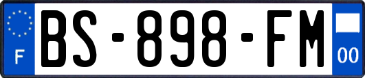 BS-898-FM