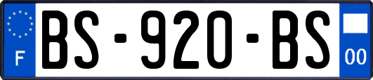 BS-920-BS