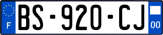 BS-920-CJ