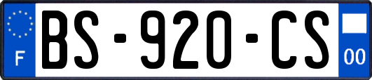 BS-920-CS