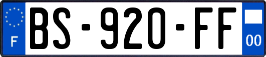 BS-920-FF