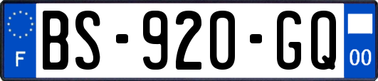 BS-920-GQ