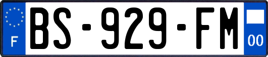 BS-929-FM