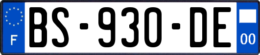 BS-930-DE