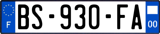 BS-930-FA