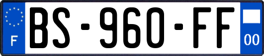 BS-960-FF