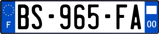 BS-965-FA
